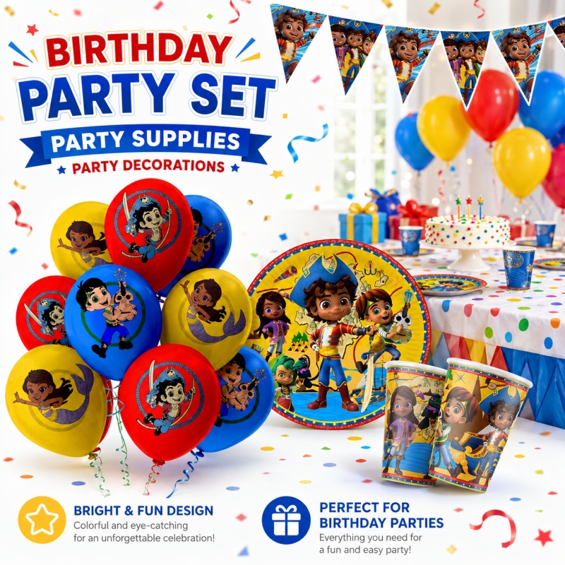 Outdoor Adventure Birthday Party - Декор для дня рождения в стиле